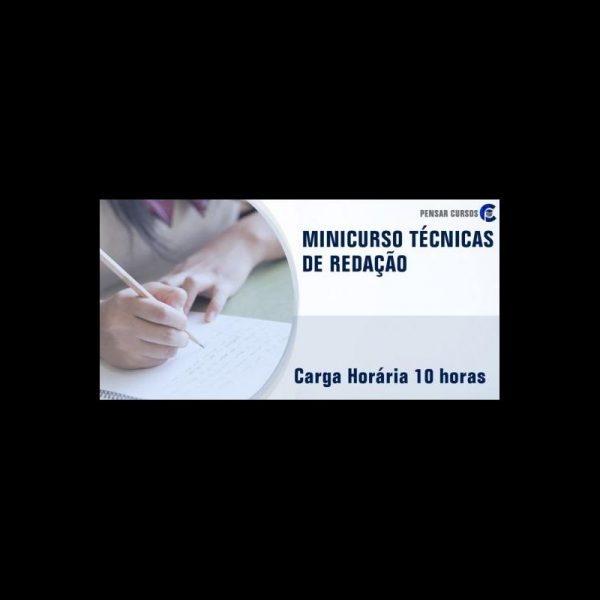 Minicurso Técnicas de Redação