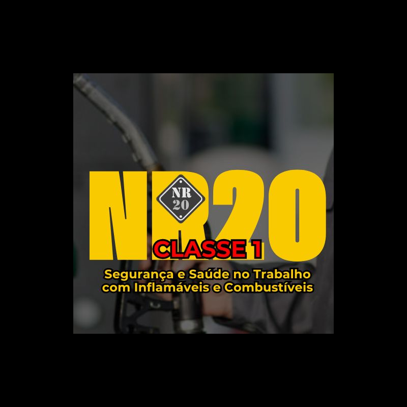 NR20 – Segurança com Líquidos e Inflamáveis – Intermediário – Classe 1 - 2025
