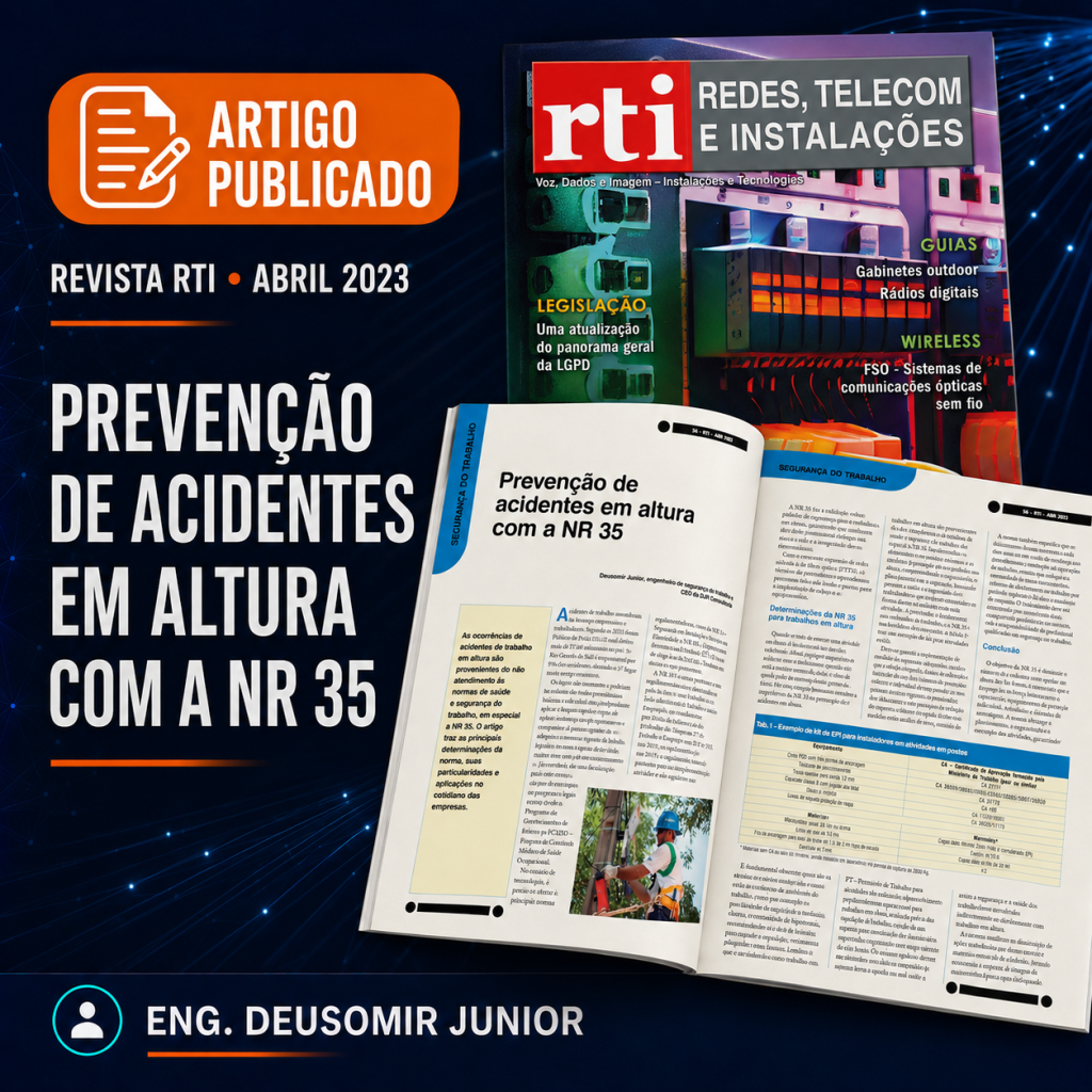 Prevenção de acidentes em altura com a NR 35